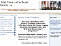 First Time Home Buyer Center.net - Info on first time home buyer programs, mortgage loans, home buying grants for buying a home